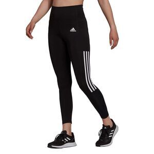 Adidas Primegreen Aero Ready High Rise 7/8 Workout Leggings Black/ Gray S